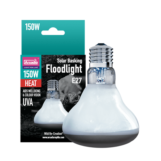 ARCADIA SOLAR FLOODLIGHT BASKING 150W