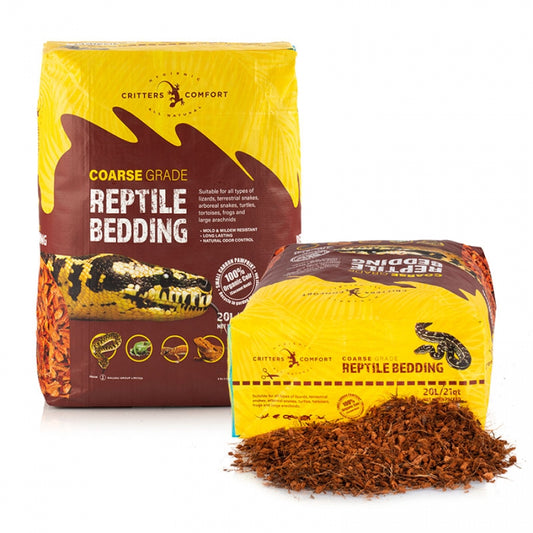 REPTILE ONE CRITTERS COMFORT BEDDING COURSE 20L