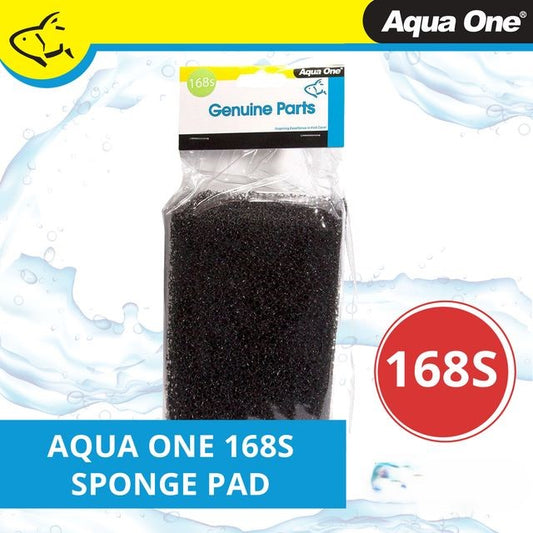 AQUA ONE LIFESTYLE 127 - SPONGE 3PK SET 168S