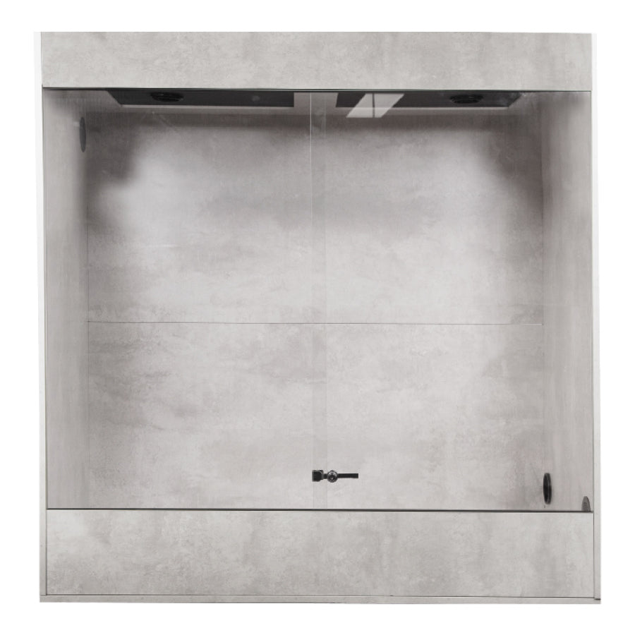 S2M 12612 VIVARIUM 120X60X120 CONCRETE