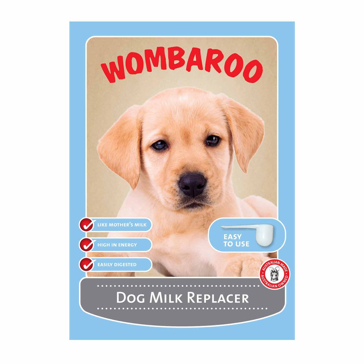 WOMBAROO DOG MILK REPLACER 215G