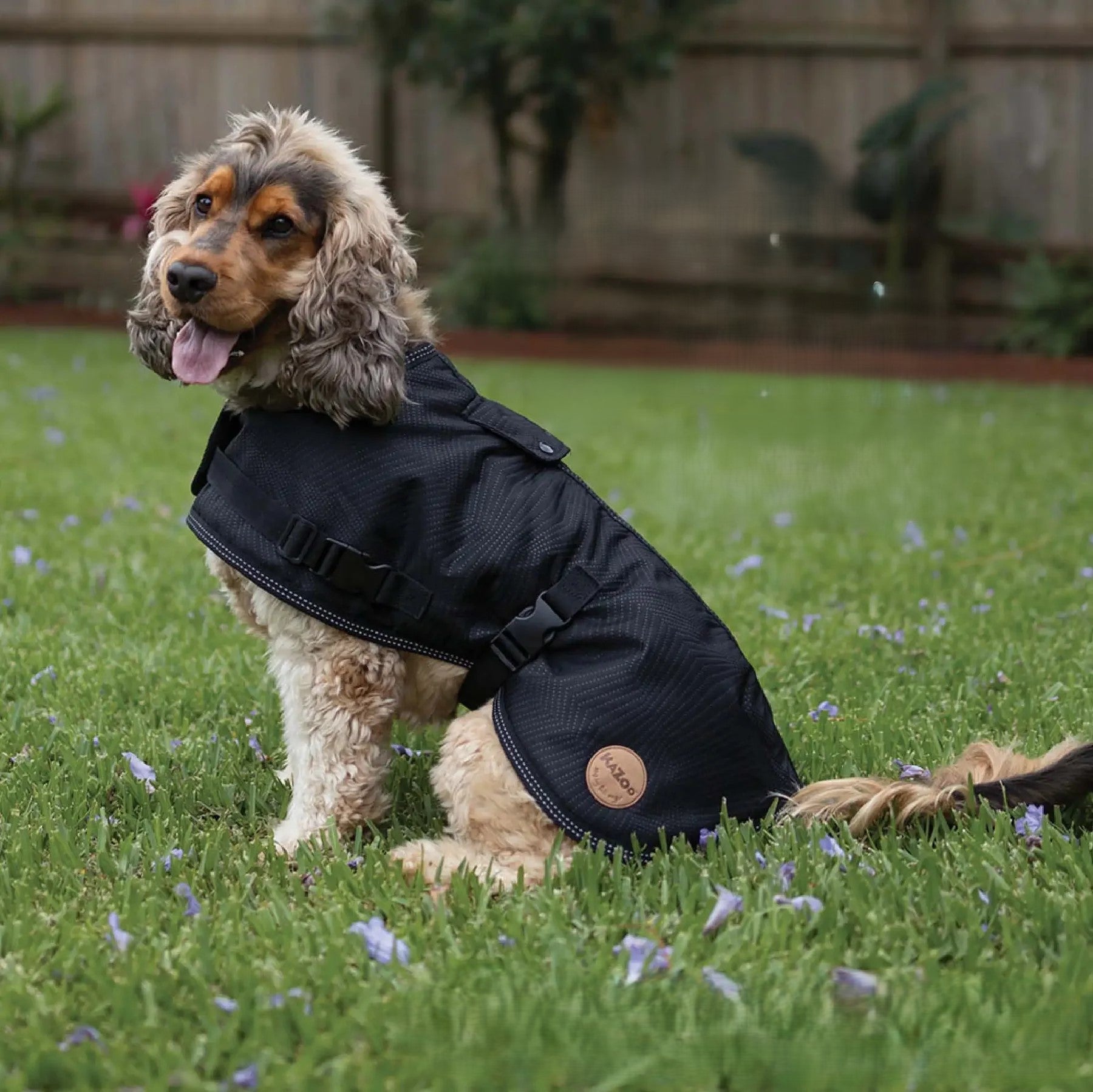 KAZOO ADVENTURE COAT W/HATCH 72CM BLACK