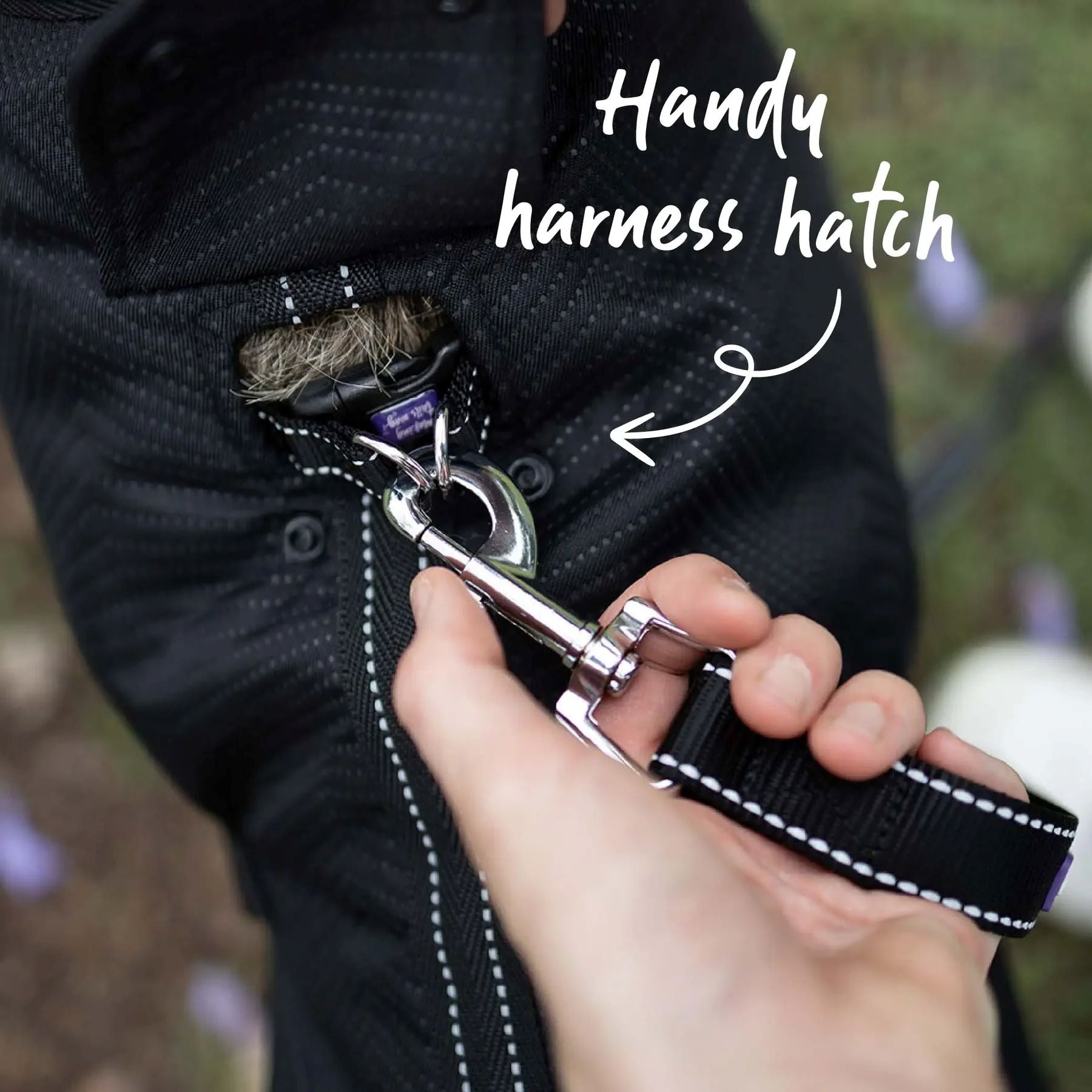 KAZOO ADVENTURE COAT W/HATCH 79CM BLACK