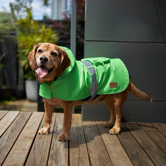 KAZOO COAT RAINY DAYS NEON GREEN 77