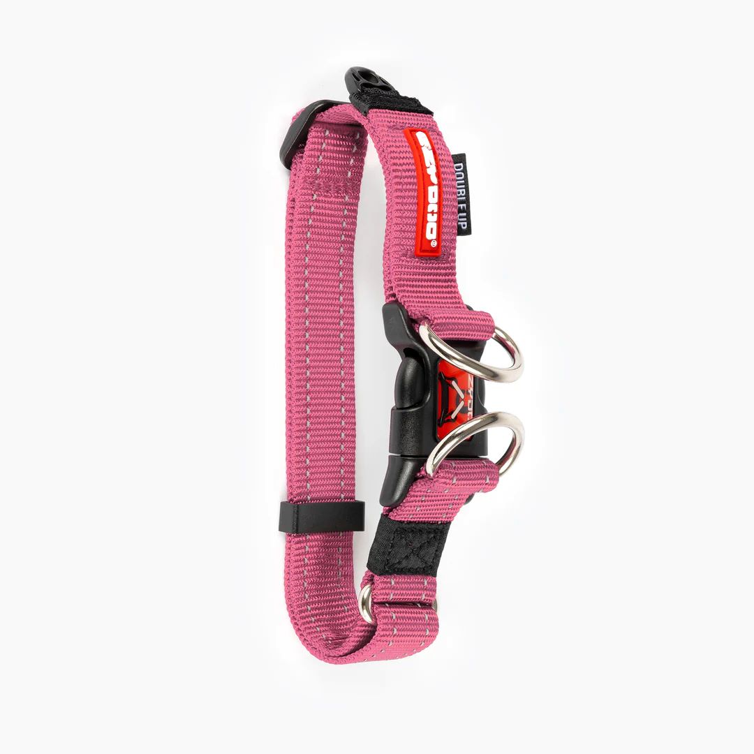 EZYDOG COLLAR DOUBLE UP XL PINK