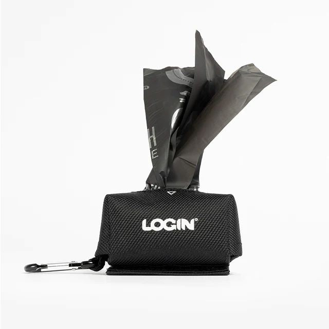 EZYDOG LOGIN TEXTILE BAG HOLDER WITH COMPOSTABLE ROLL