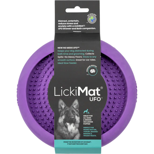 LICKIMAT UFO SLOW FOOD PURPLE