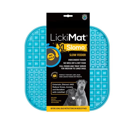 LICKIMAT SLOMO XL WET & DRY TURQUOISE