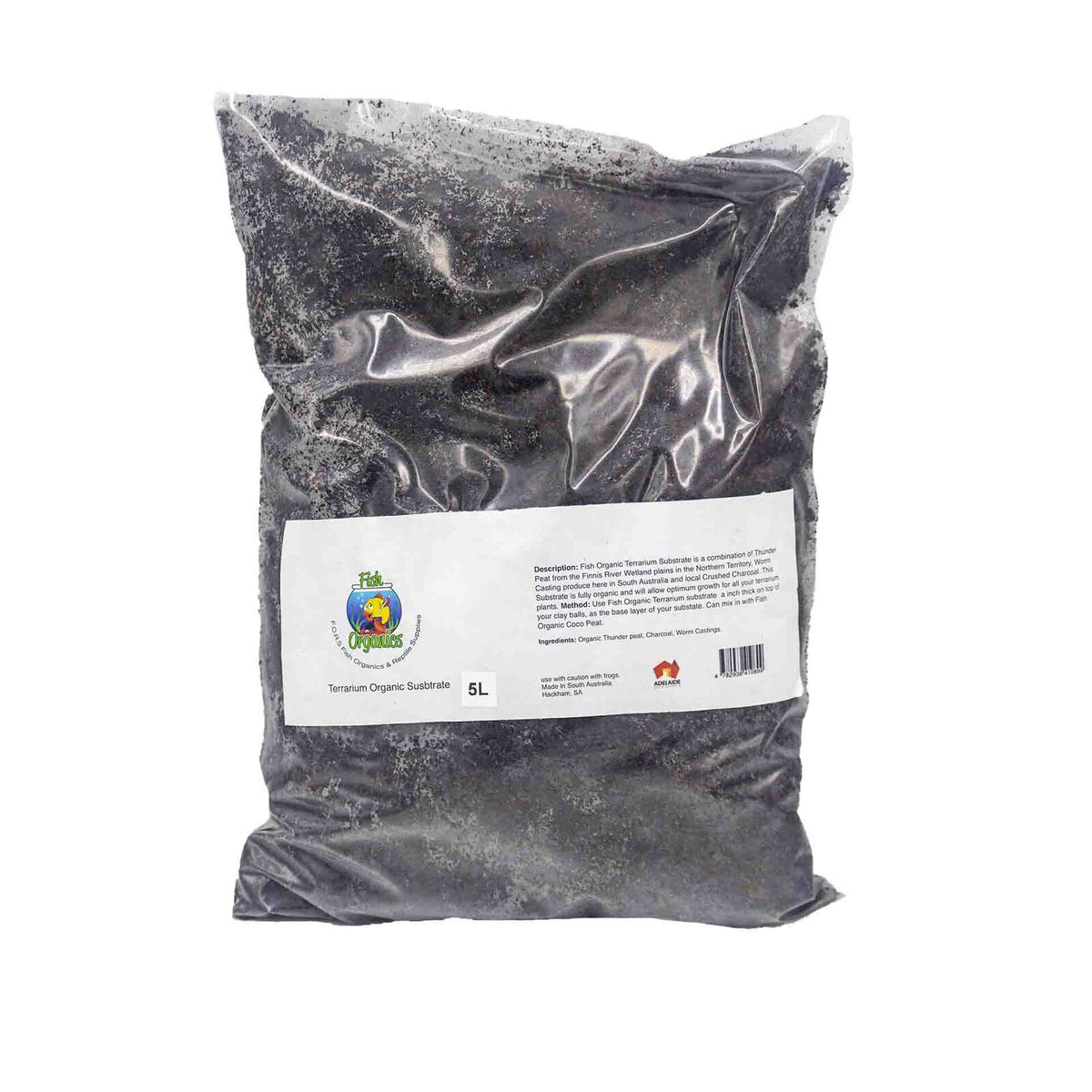 FISH ORGANIC TERRARIUM ORGANIC SUBSTRATE 5L