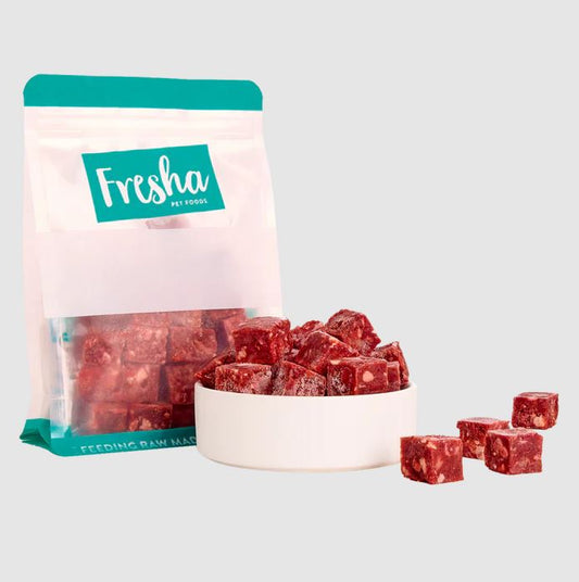 FRESHA BEEF ORGAN BLEN CUBES 500G