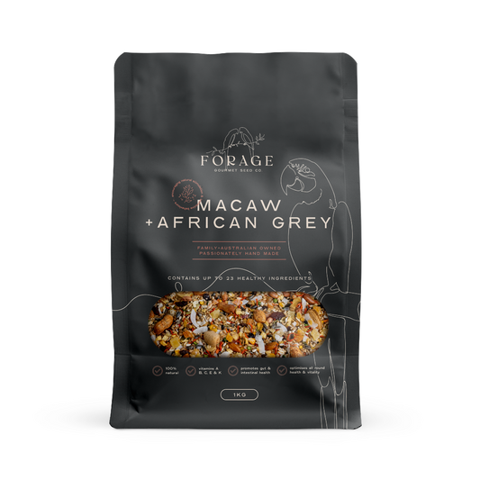 FORAGE MACAW & AFRICAN GREY 1KG