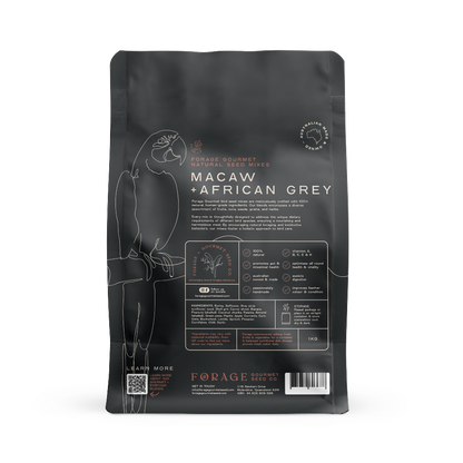 FORAGE MACAW & AFRICAN GREY 1KG