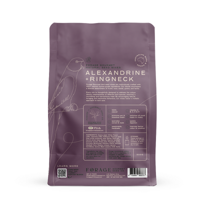 FORAGE RINGNECK & ALEXANDRINE 500G