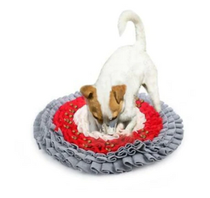 DIG IT PLAY & TREAT FLUFFY MAT ROUND