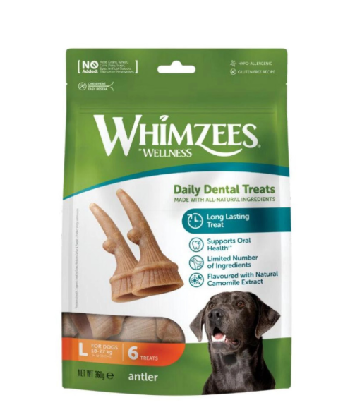 WHIMZEES ANTLER LARGE 6 PACK