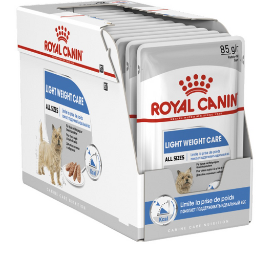 Pack Of ROYAL CANIN DOG WET LIGHT WEIGHT CARE 85G