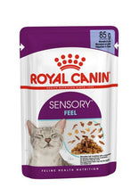 Load image into Gallery viewer, Pack of ROYAL CANIN CAT SENSORY FEEL JELLY 85G X 12