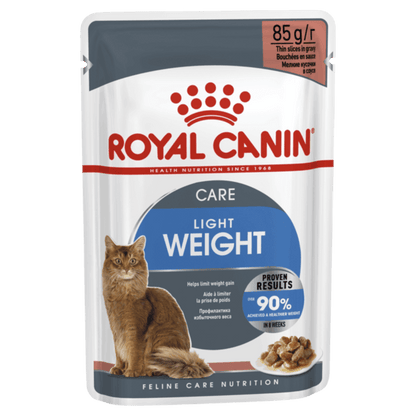 Pack of DISCONTINUED-ROYAL CANIN CAT ULTRA LIGHT GRAVY 85G