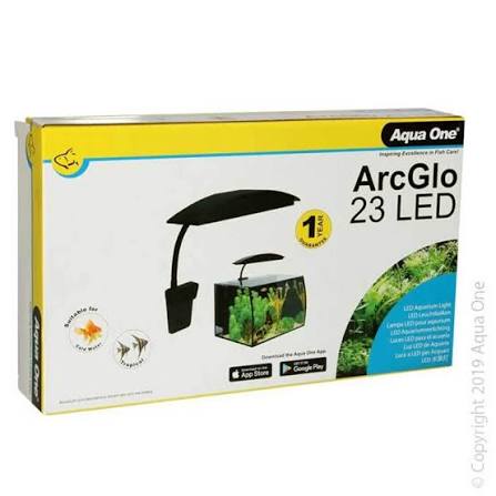 AQUA ONE ARCGLO LED REFLECTOR 23CM 7.2W