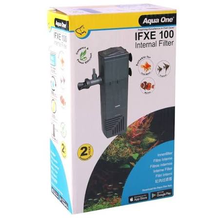 AQUA ONE IFXE 100 INTERNAL FILTER 350L/HR
