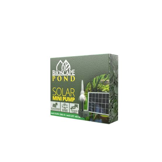 BIOSCAPE SOLAR PUMP WITH REMOTE PANEL