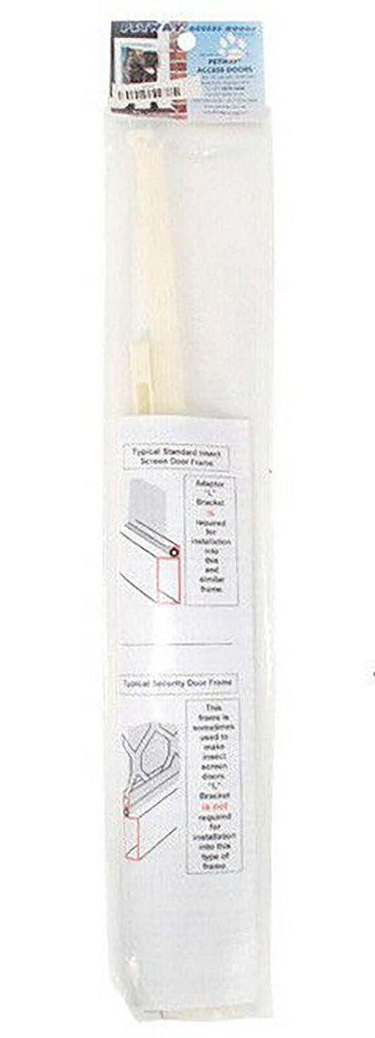 PETWAY PET DOOR L BRACKET MEDIUM