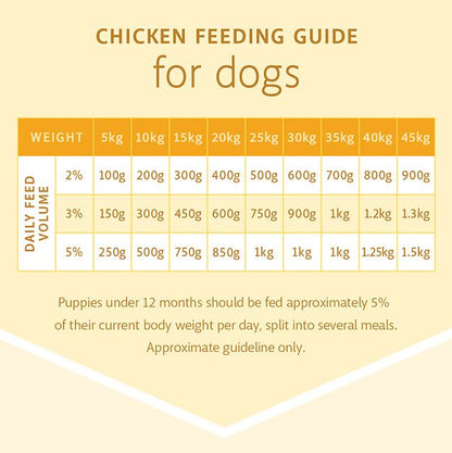 RAW 4 PAWS CHICKEN 1KG TUB