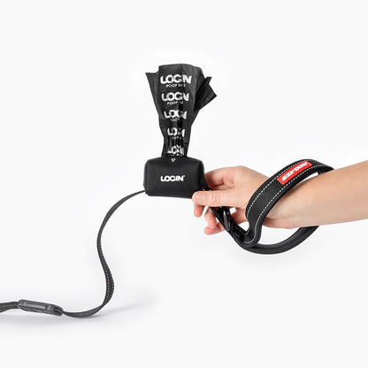 EZYDOG LOGIN TEXTILE BAG HOLDER WITH COMPOSTABLE ROLL