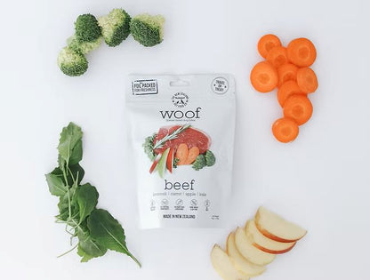 WOOF DOG FREEZE DRIED BEEF 50GM