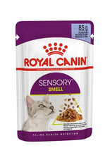 Load image into Gallery viewer, Pack of ROYAL CANIN CAT SENSORY SMELL JELLY 85G X 12
